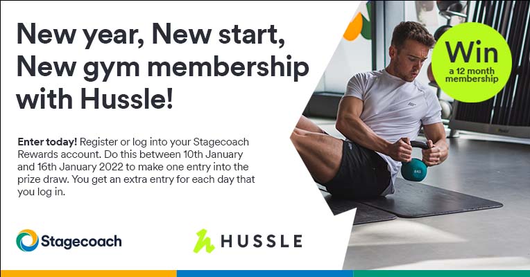Hussle 12 Month Gym Membership
