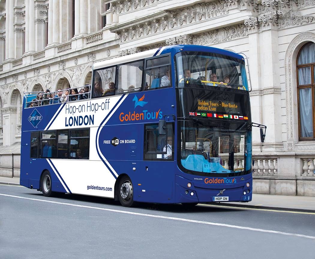 Golden Tours - Open Top Bus Tour of London
